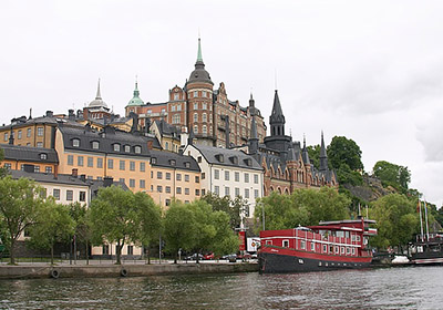 It was possible to wander around Stockholm